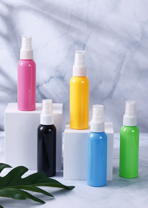 60 ml PET-färgad enfärgad rund flaska