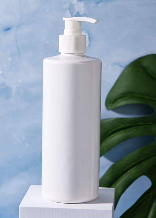 500ml vit PET-lotionpumpflaska