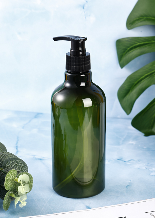 500 ml PET Olive Essence Shampoo Body Wash Flaska