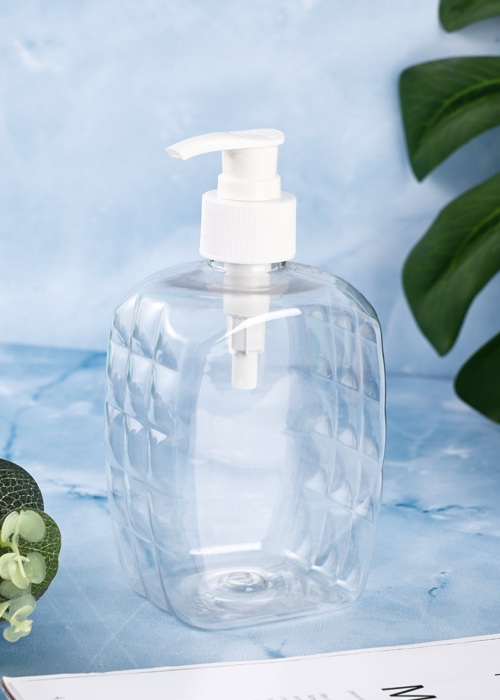 500 ml PET ananas prismatisk flaska