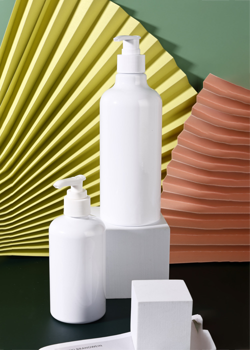 300-500ml PET vit lotion tryckpump flaska handdesinfektionsmedel flaska