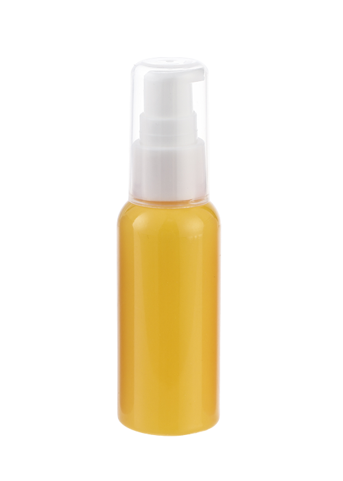 50ml PET färg enfärgad lotion tryckpump flaska desinfektionsmedel lätt att bära flaska