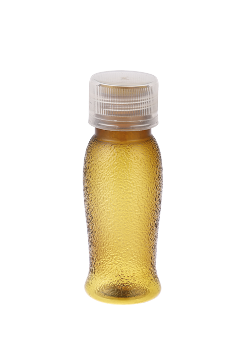 30 ml PET brun tobaksflaska Midjeformad flaska