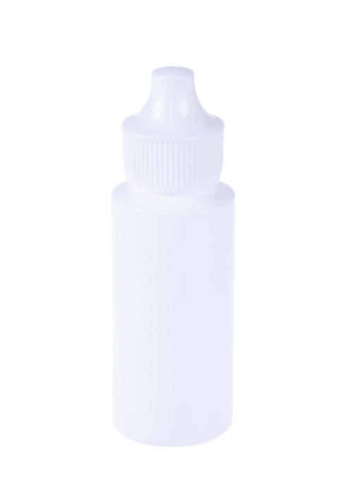 30ml PE cell energy flytande rund flaska med inre spetslock