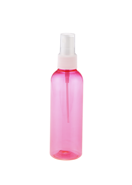 100-200ml rosa transparent PET-sprayflaska desinfektion rengöringsvätska undertappning