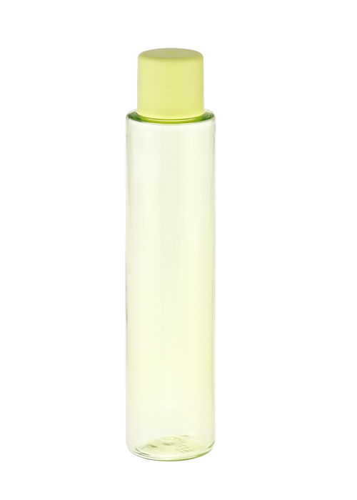 60-100ml 24 kaliber turkos PET cylindrisk flaska med skruvlock