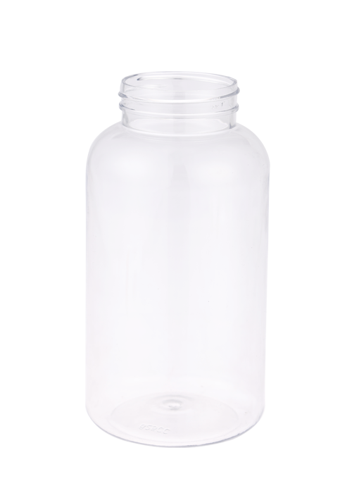 100-500ml PET burk med bred mun