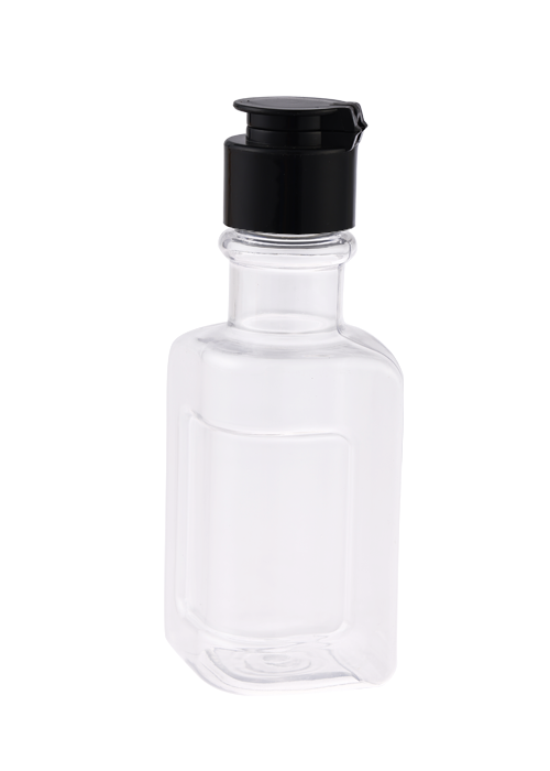 100 ml PET specialformad eterisk oljeflaska 24 kaliber rengöringsflipflaska