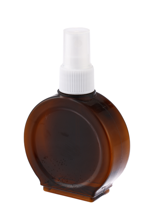 80ml PET rund platt sprayflaska