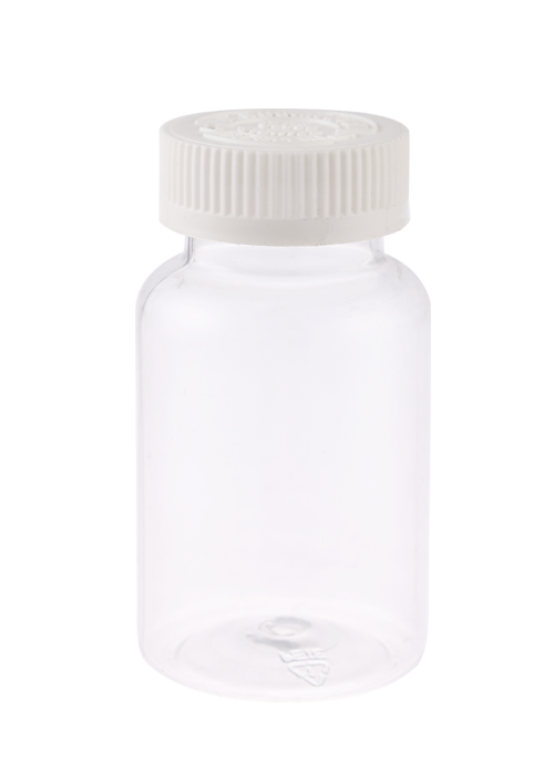 150 ml PET-kapselhälsoproduktflaska med tryckskruvlock