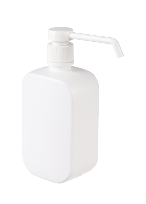 500 ml PE engångshanddesinfektionsflaska desinfektionsflaska