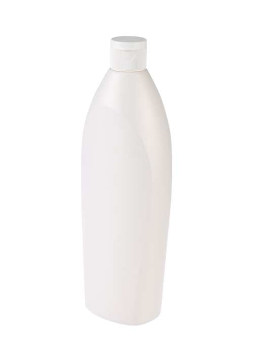 500 ml PE vätskeflaska med skruvkork för sterilisering och desinficering av vätskeflaska