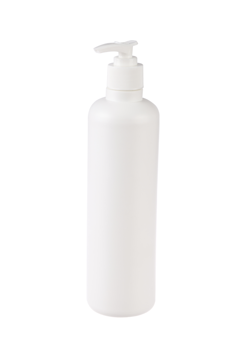 500ml PE gel lotion tryckpump flaska duschgel schampo rund flaska