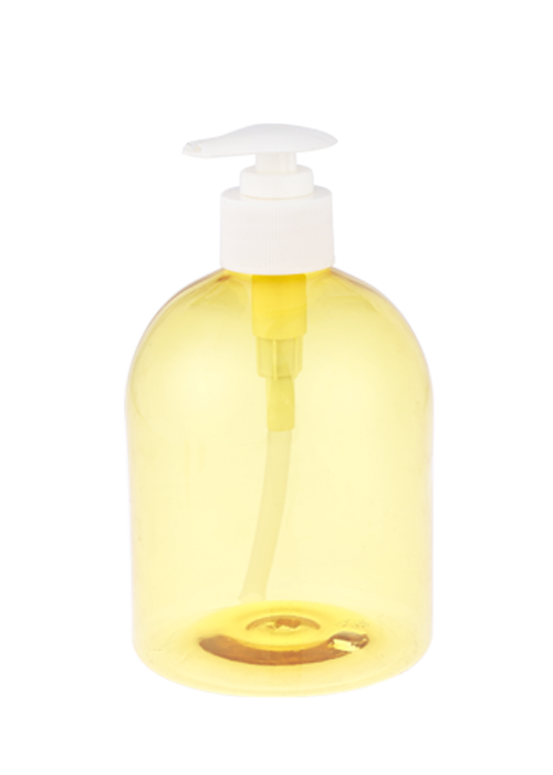 500ml PET Gel Lotion Pump Hand Sanitizer Rund flaska