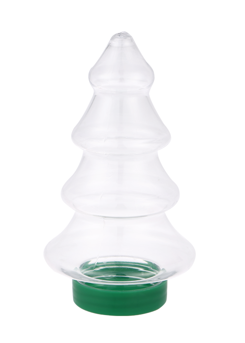 300ml PET genomskinlig julgransflaska