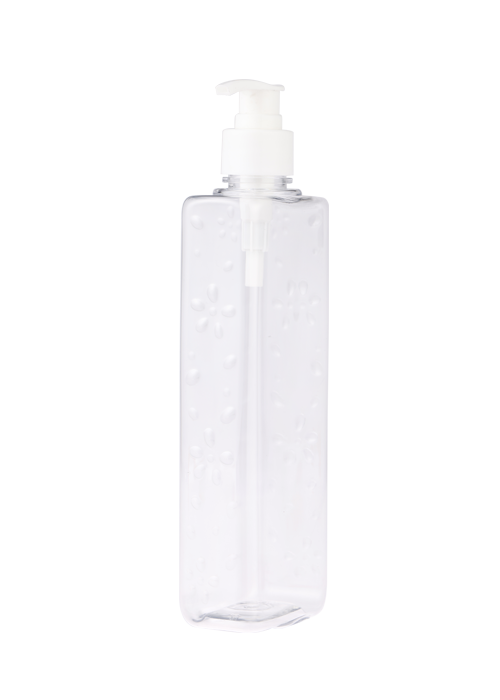 300-500 ml PET klar gel lotion tryckpump flaska handdesinfektionsmedel flaska