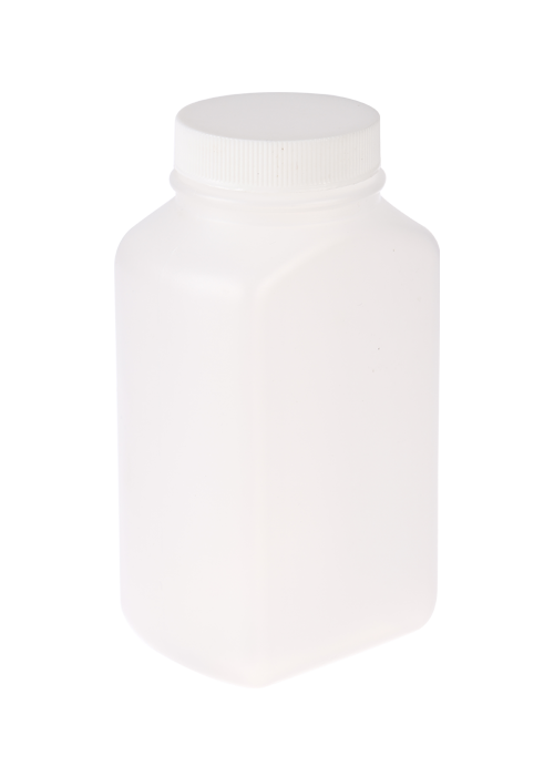 200ml PE solid fyrkantig flaska